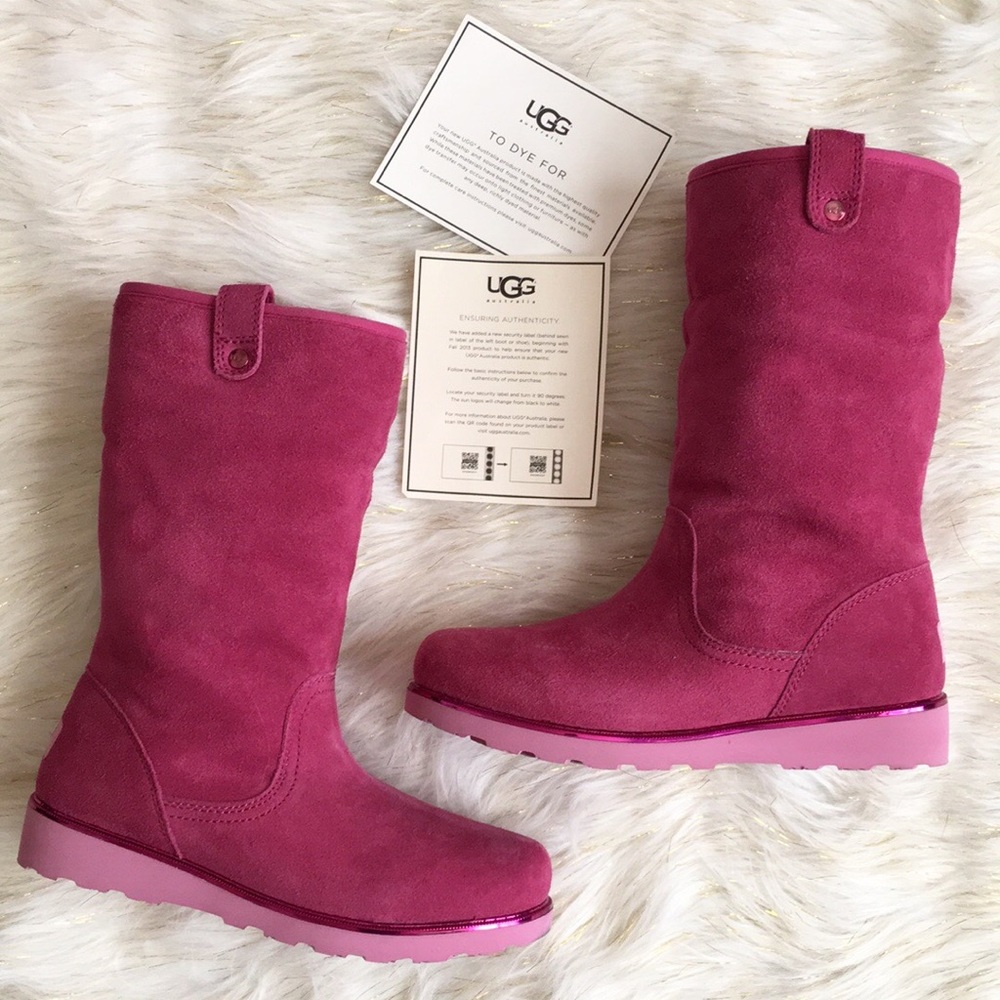 UGG Pink Boots (SOLD) - Picture 1 of 8